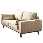 Sofa Jurga (2-Sitzer) Samt - Samt Tomi: Creme