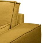 Sofa Jurga (2-Sitzer) Webstoff - Webstoff Sioma: Senfgelb