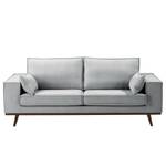 Sofa Jurga (2-Sitzer) Webstoff - Webstoff Sioma: Hellgrau