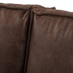 Sofa Jurga (2-Sitzer) Antiklederlook - Microfaser Yaka: Braun
