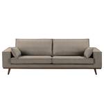 Sofa Jurga (3-Sitzer) Webstoff - Webstoff Sioma: Braun