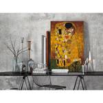 Peinture par numéro - The Kiss (Klimt) MDF / Toile - Multicolore