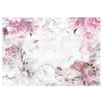 Fototapete Dancing Peonies Premium Vlies - Pink / Weiß - 250 x 175 cm