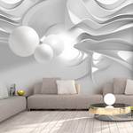 Fotomurale White Corridors Tessuto non tessuto premium - Grigio - 400 x 280 cm