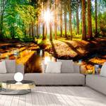 Fototapete Marvelous Forest Premium Vlies - Mehrfarbig - 150 x 105 cm