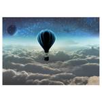 Fotobehang Nachtexpeditie premium vlies - blauw - 150 x 105 cm