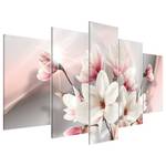 Tableau déco Magnolia in Bloom MDF / Toile - Multicolore - 100 x 50 cm