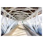 Fototapete Old Bridge Premium Vlies - Mehrfarbig - 400 x 280 cm