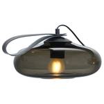 Tafellamp Hoseki I rookglas/staal - 1 lichtbron