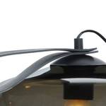 Tafellamp Hoseki II rookglas/staal - 1 lichtbron