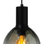 Hanglamp Porto X transparant glas/staal - 3 lichtbronnen