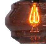 Hanglamp Porto XXXI transparant glas/staal - 5 lichtbronnen
