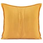 Kissenbezug Aila (2-er Set) Polyester / Velvet-Optik - Honig - 45 x 45 cm