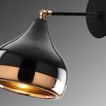 Wandlamp Yildo glas/ijzer - 1 lichtbron