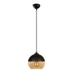 Hanglamp Camini I transparant glas/aluminium - 1 lichtbron