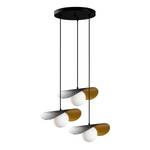 Suspension Vatoz Verre / Fer - 3 ampoules