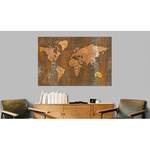 Korkbild Rusty World Kork - Mehrfarbig - 120 x 80 cm
