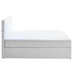 Letto boxspring Flashlight II Bianco - 160 x 200cm - Senza portaoggetti interno