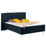 Gestoffeerd bed Homely Microvezel Alana: Petrolblauw - 160 x 200cm