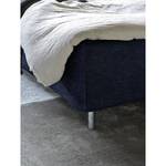 Gestoffeerd bed Homely Microvezel Alana: Donkerblauw - 160 x 200cm