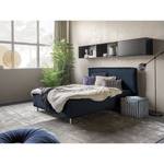 Gestoffeerd bed Homely Microvezel Panja: Blauw - 140 x 200cm