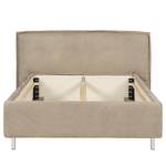 Gestoffeerd bed Homely Microvezel Panja: Beige - 200 x 200cm