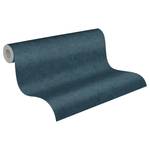 Vliestapete Bromyard Blau - 0,53m x 10,05m - Dunkelblau