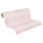 Vliesbehang Toulon roze - 0,53 m x 10,05 m - Roze