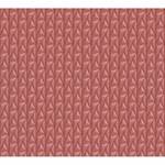 Papier peint en intissé Collone Rouge - 0,53 m x 10,05 m - Rouge