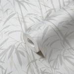 Papier peint en intissé Bamboo Beige - 0,53 m x 10,05 m - Beige