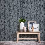 Vliestapete Bamboo Grau - 0,53m x 10,05m - Grau