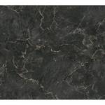 Papier peint en intissé Monumental Noir - 0,53 m x 10,05 m - Imitation marbre marron