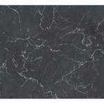 Papier peint en intissé Monumental Noir - 0,53 m x 10,05 m - Imitation marbre anthracite