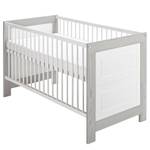 Babyzimmer-Set Scandic I (2-teilig) Grau - Holzwerkstoff - Massivholz