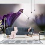 Vliestapete Purple Rain Vliespapier - Lila - 432 x 290 cm