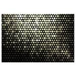 Vliesbehang Disco Background vliespapier - zwart - 384 x 255 cm