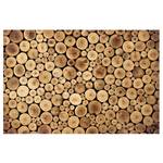 Vliesbehang Homey Firewood vliespapier - bruin - 432 x 290 cm