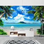 Fotomurale Vacanza da sogno Tessuto non tessuto - Blu - 384 x 255 cm