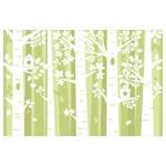 Vliestapete Bäume im Wald Vliespapier - Grün - 384 x 255 cm