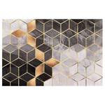 Vliesbehang Gouden Geometrie Vliespapier - Zwart/wit - 432 x 290 cm