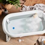 Faltbadewanne Baby Bath 2go Grau - Weiß - Kunststoff - 49 x 22 x 82 cm