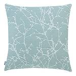 Housse de coussin Zen I Coton / Polyester - Vert menthe - 48 x 48 cm