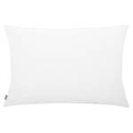 Housse de coussin Basic II Coton / Polyester - Blanc