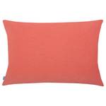 Housse de coussin Basic II Coton / Polyester - Corail