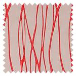 Housse de coussin Serenade I Polyester - Rouge - 38 x 38 cm