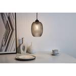 Hanglamp Gleaming Glamour rookglas/aluminium - 1 lichtbron