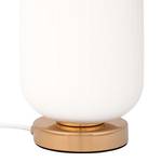 Lampe Noble Purity Verre opalin / Aluminium - 1 ampoule