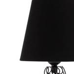 Lampe Black Brilliance Tissu mélangé / Aluminium - 1 ampoule