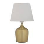 Lampe Golden Glamour Tissu mélangé / Aluminium - 1 ampoule