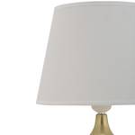 Lampe Golden Glamour Tissu mélangé / Aluminium - 1 ampoule